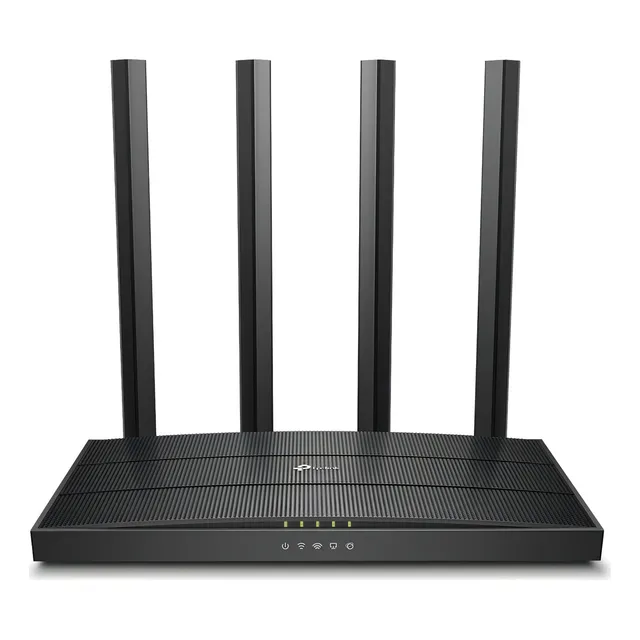 Router WiFi Gigabit TP-Link Archer C6 AC1200 V4 negro