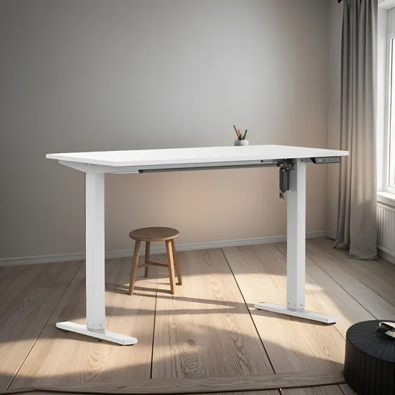 Mesa Regulagem Eletrica Altura Ergométrica Digital Tampo