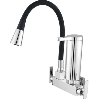 Torneira De Cozinha Parede Com Filtro Em Abs Double Jet