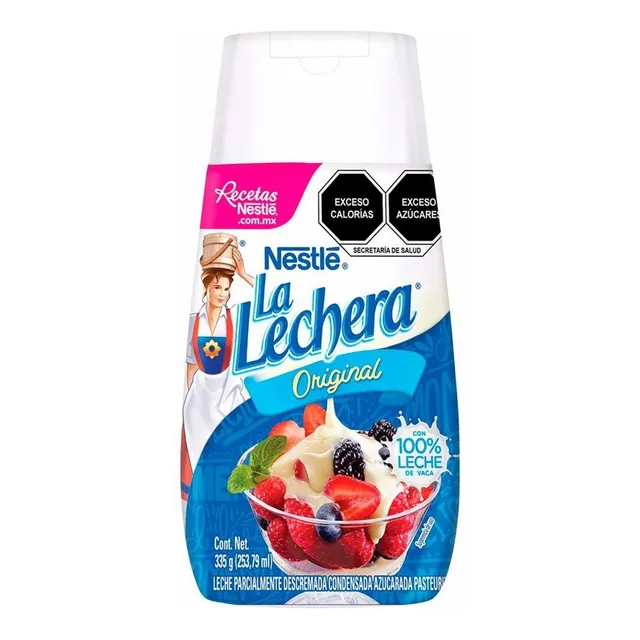 Leche Condensada Nestlé Sirve Fácil 335g La Lechera