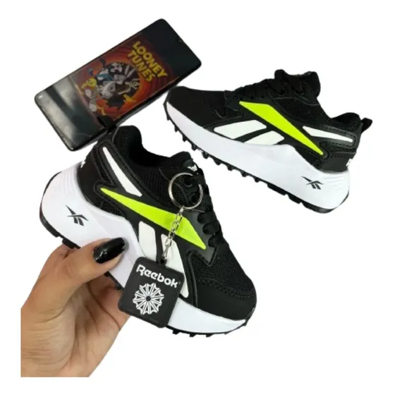 Zapato De Niños Deportivos Color Negro
