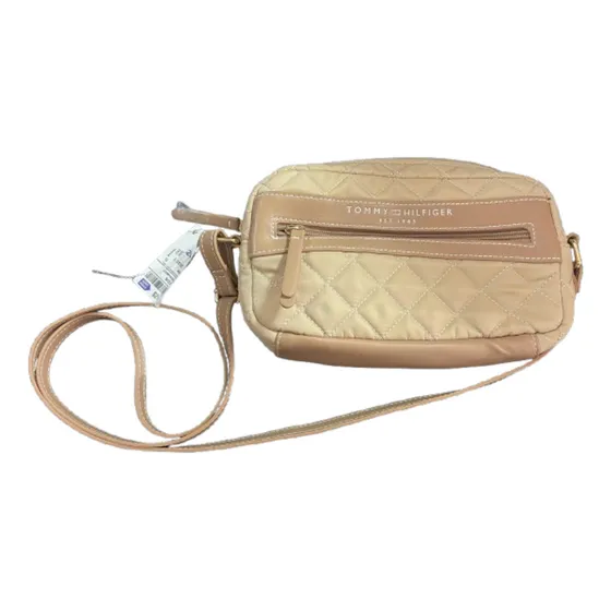 Bolsa Feminina Tommy Hilfiger Hand Bag 69j8636 Vanilla