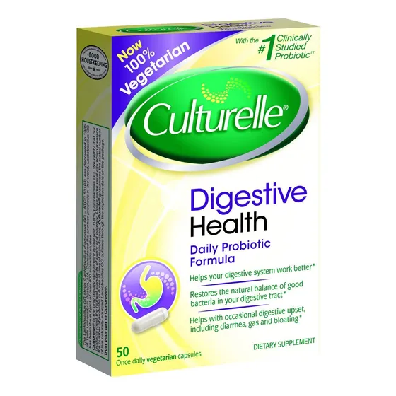 Culturelle, Salud Digestiva, Probiótico Diario, 50 Veces Al 