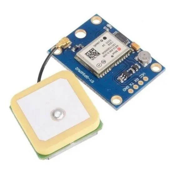Modulo Gps Para Arduino E Raspberry Ublox Neo-6m Gy Neo6mv2