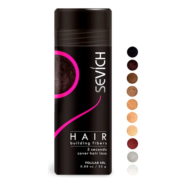 Pote 25g Fibras Capilares Sevich - Hair Building Fibers