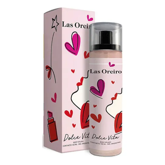 Body Splash Mujer Las Oreiro Dulce Vita 100ml Aroma Floral Volumen De La Unidad 100 Ml