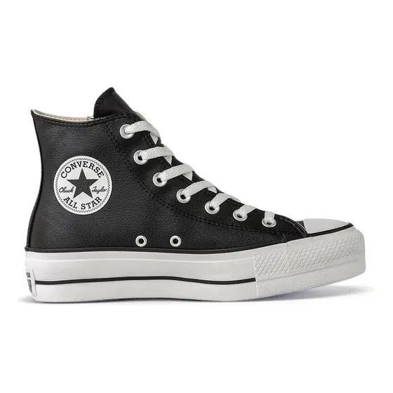 Zapatillas Converse Chuck Taylor Hi Platforma Botita Cuero