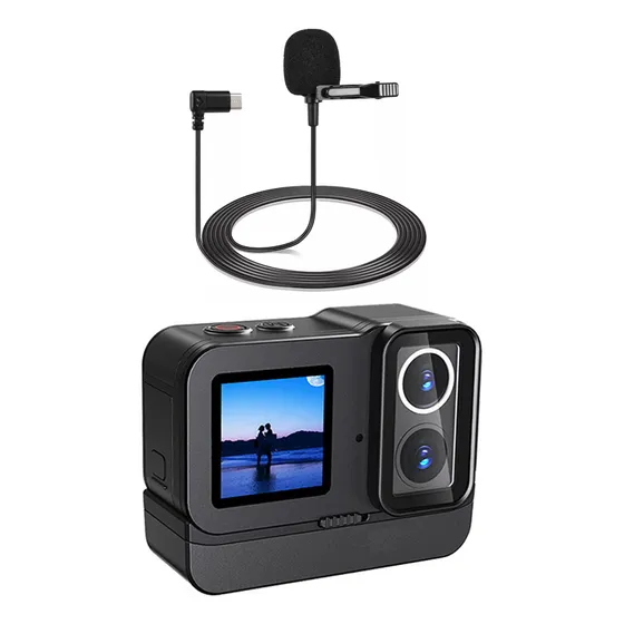 Sjcam Sj20 Dual Câmera Telas Visão Noturna Microfone Externo