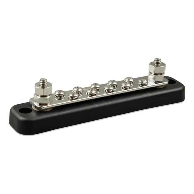 Busbar 150a 2p With 10 Screws + Cover / Victron Energy 