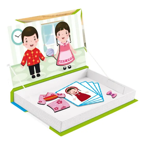 Juguete Infantil Magnestic Personajes 62 Imanes Didacta Febo