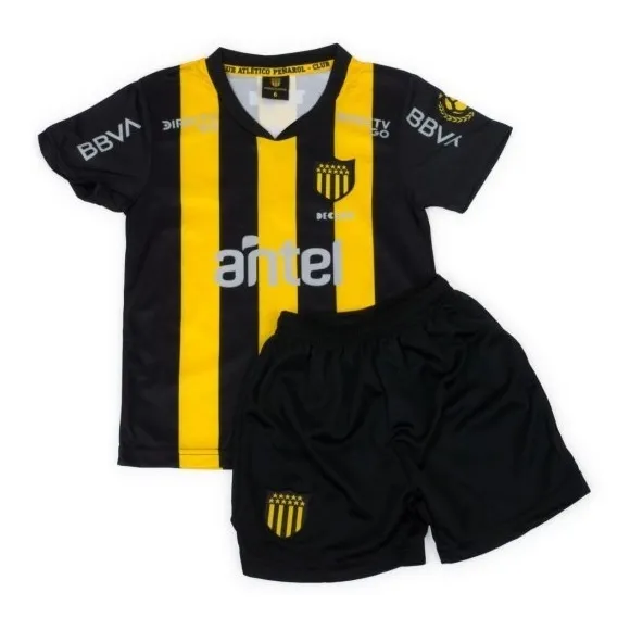 Camiseta Peñarol Oficial Niños Set Short - Auge