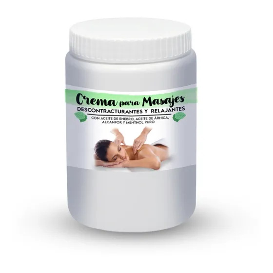 Crema Masajes Descontracturant Enebro Arnica Etc 1k Belgrano