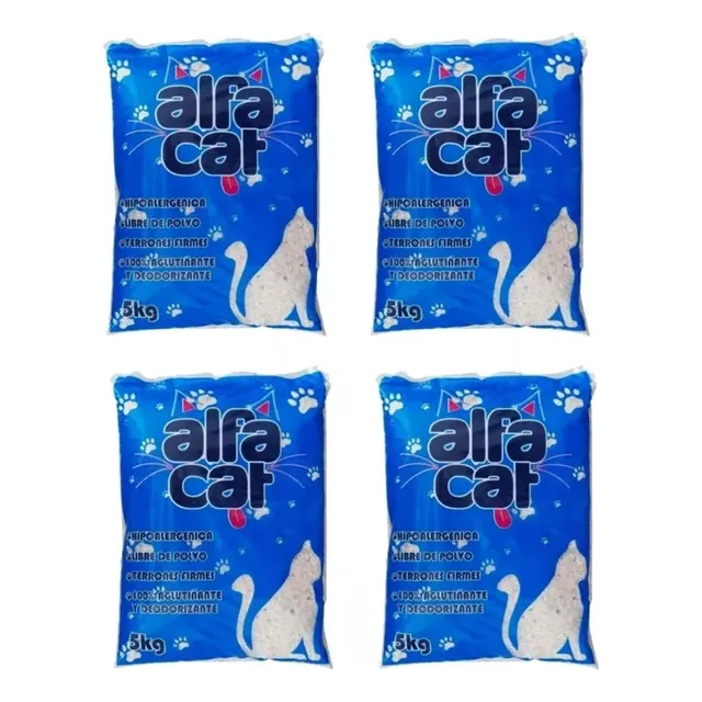 Alfa Cat Arena Para Gato - Premium Natural 25kg + 5kg