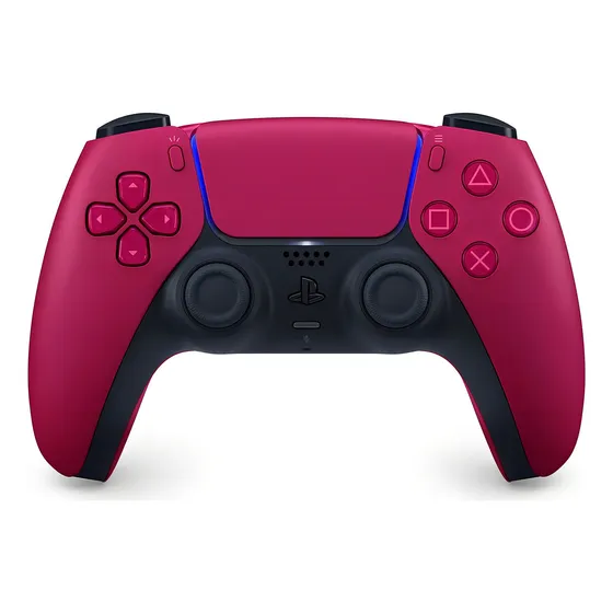 Controle joystick sem fio Sony PlayStation DualSense CFI-ZCT1W cosmic red