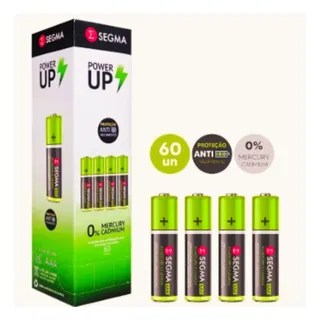 60 Pilhas Pequenas Comum Bateria Aaa 1,5v Zinco Cartelasegma 60 Pilhas Pequenas Comum Bateria Aaa 1,5v Zinco Cartelasegma
