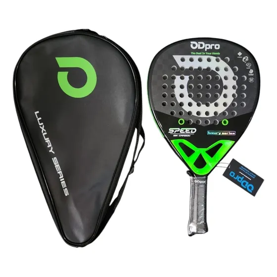 Paleta Padel Odea Odpro Speed 12k Carbono + Funda + Regalos 
