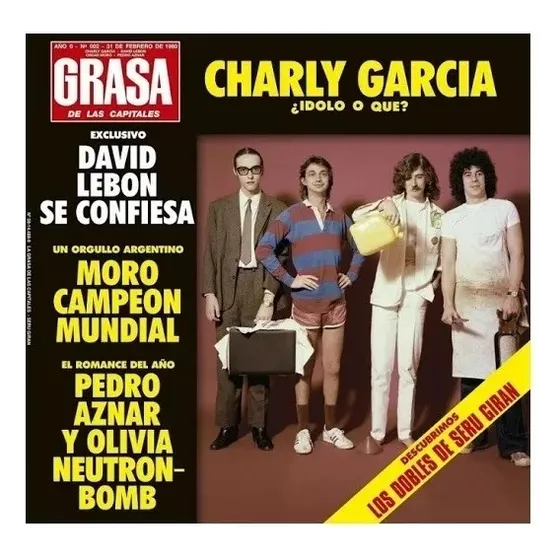 Seru Giran La Grasa De Las Capitales Vinilo Lp Reedicion