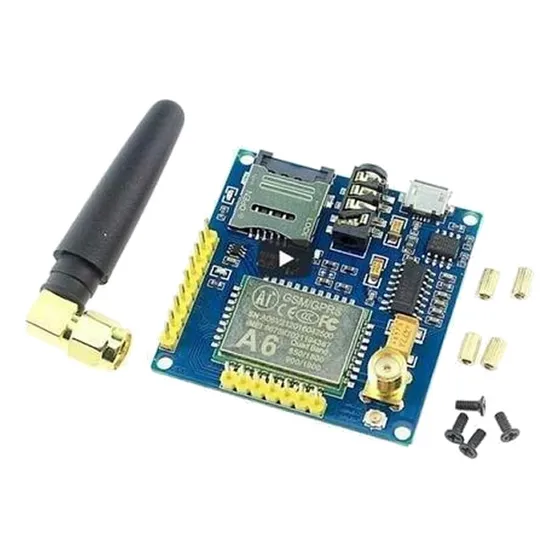Módulo A6 Gprs Gsm Pro Serial Ttl Rs232 Antena Arduino Raspb
