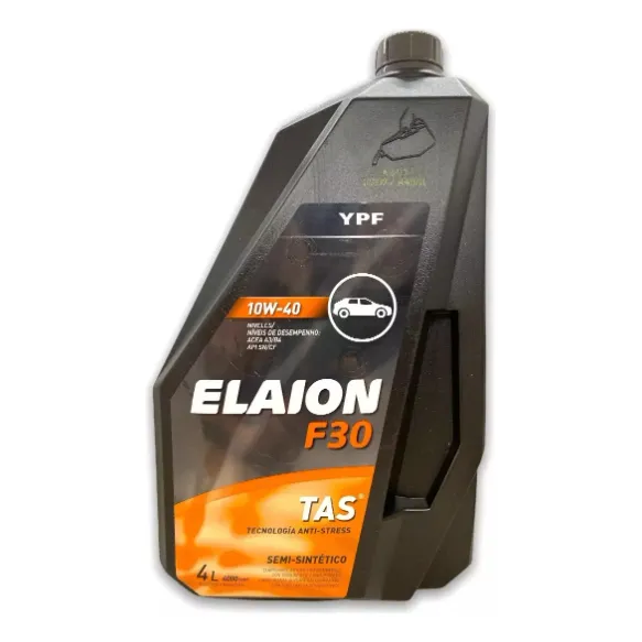 Aceite para motor  YPF semi-sintético 10W-40 para autos, pickups & suv de 1 unidad x 4L