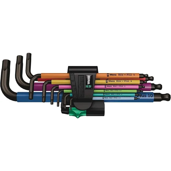 Wera Jgo Llave Hex Mod.950/9 Hex-plus Multicolor 073593