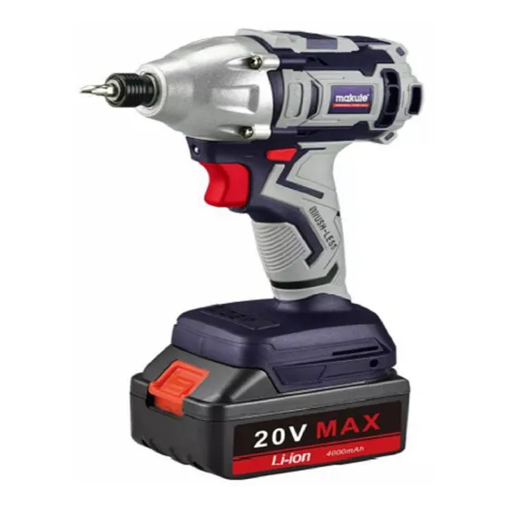 Atornillador De Impacto Makute A Bateria 20v 4amp - Tyt