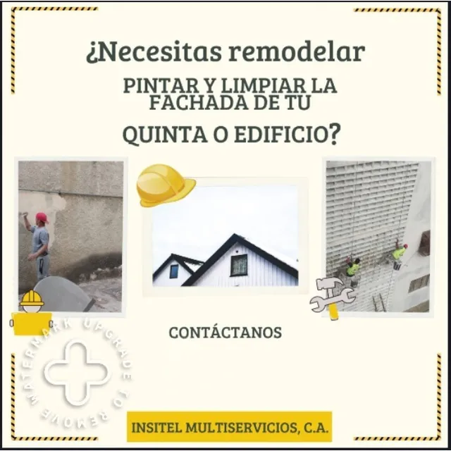 Remodelaciones, Pintura, Limpiezas, Fachadas
