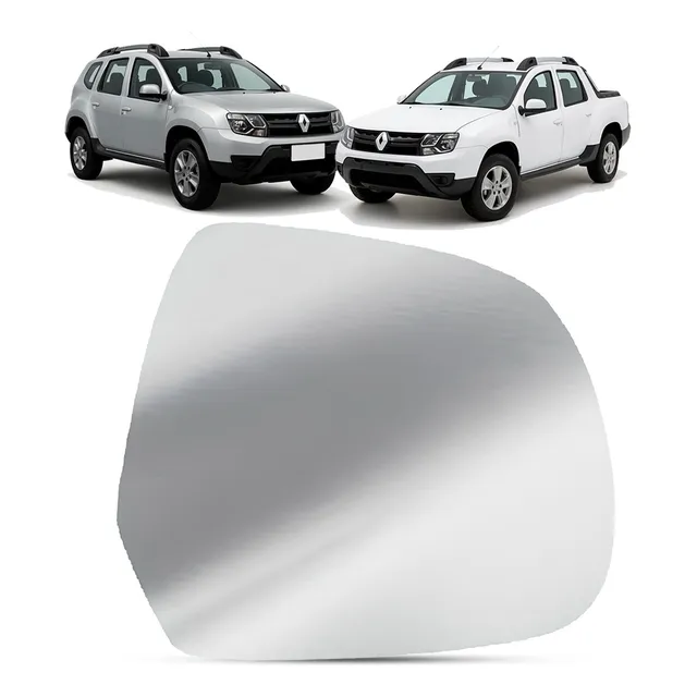 Lente Retrovisor Duster 2016/2019 Lado Direito Sem Base