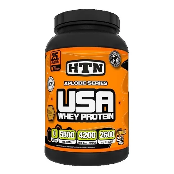 Usa Whey Protein 945grs. Htn Suero Lacteo Con Glutamina Bcaa