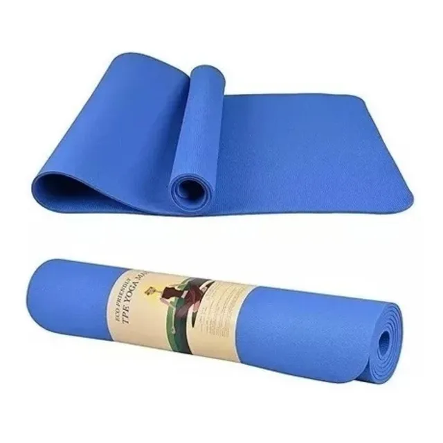 Esterilla Mat Yoga Ejercicio Alfombra 6mm