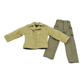 1:6 Roupa De Boneca Masculina, Camisa E Calças Uniformes, 1:6 Roupa De Boneca Masculina, Camisa E Calças Uniformes,