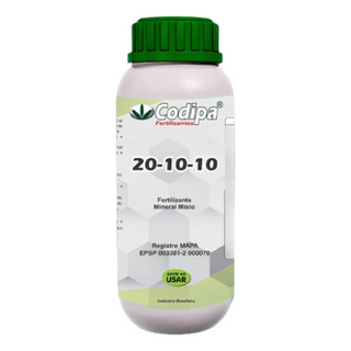 Adubo Npk 20-10-10 Fertilizante Mineral Hortas Codipa 1 Lt Adubo Npk 20-10-10 Fertilizante Mineral Hortas Codipa 1 Lt