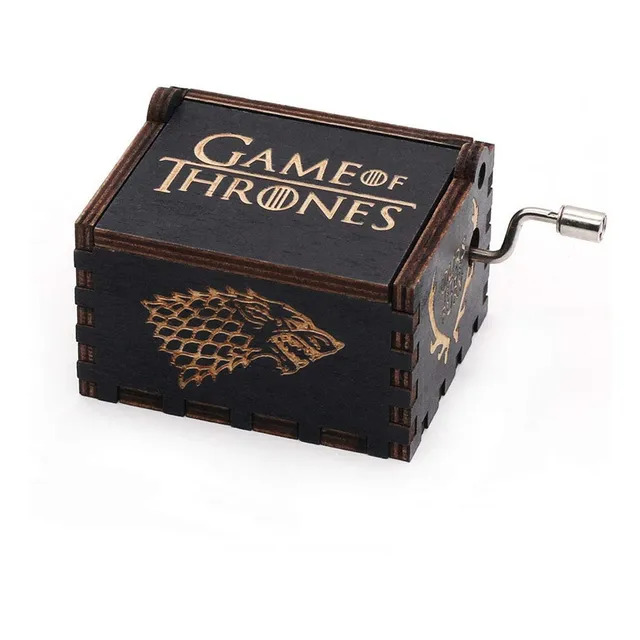 Caja Musical Juego De Tronos Negra Got Game Of Thrones Fan