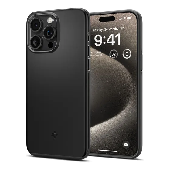 Case Spigen Thin Fit iPhone 15 Pro Max 6.7 ( Funda Delgada)