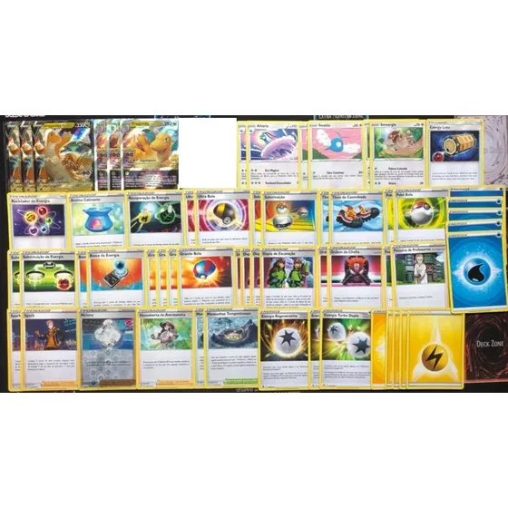 Deck Pokémon Go Dragão Dragonite V Astro 60 Cartas