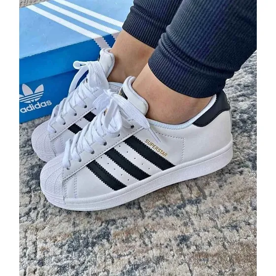Zapatos adidas Super Star Clasicas Damas (bajo Pedido)