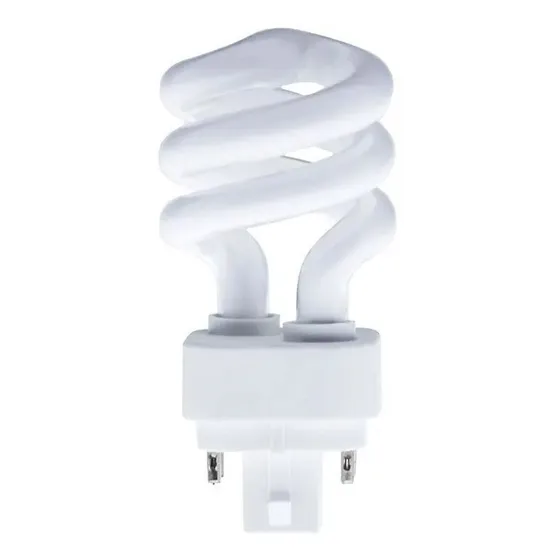 5 Focos Espiral 13w G24 Q-1 4pines Para Luminario Magg