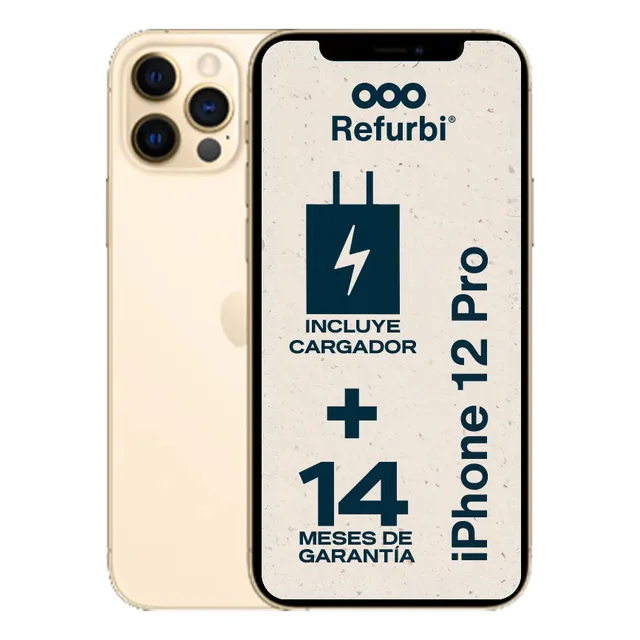 celular iphone 12 pro 128 gb dorado reacondicionado pro128 iphone12
