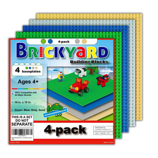 Brickyard Building Blocks Placa Base Compatible Con Lego - P Brickyard Building Blocks Placa Base Compatible Con Lego - P