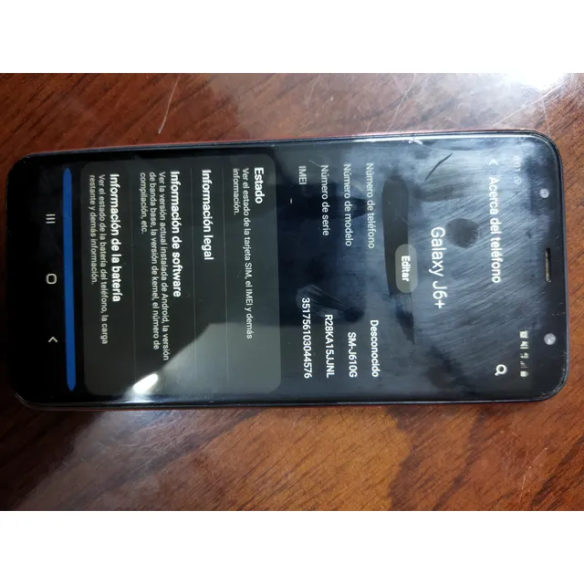 Samsung Galaxy J6+ Dual Sim 512gb 12gb Ram Azul Marino
