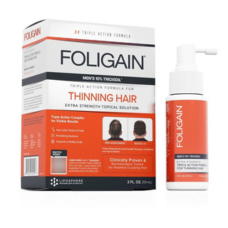 Foligain Fórmula Triple Acción Para Hombres 10% Trioxidil Foligain Fórmula Triple Acción Para Hombres 10% Trioxidil