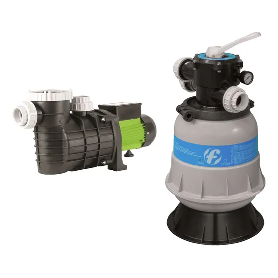 Combo Filtro 20000 Litros + Bomba 1/2 Hp Fluvial Pileta