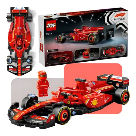 Lego Ferrari F1 Carro De Lego Formula 1 Car Speed Champions 275 Ferrari Sf-24 F1