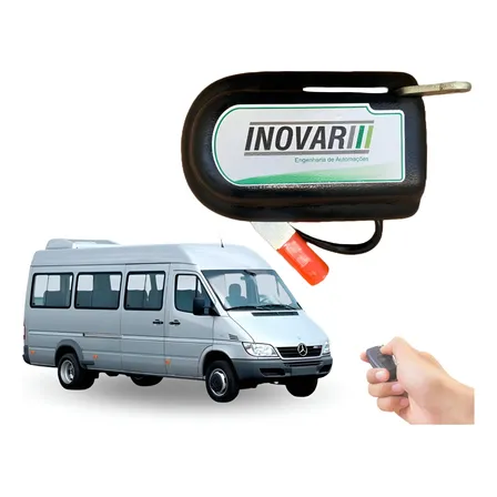 Porta Automática P/van Sprinter Modelo Anterior 2012s/sensor Preto