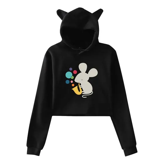 Estampado Moda Manga Larga Animal Sudadera Tops Para Mujer