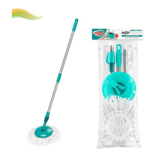 Cabo Mop Giratório Fit Spin Odyssey + Refil - Flashlimp Cabo Mop Giratório Fit Spin Odyssey + Refil - Flashlimp