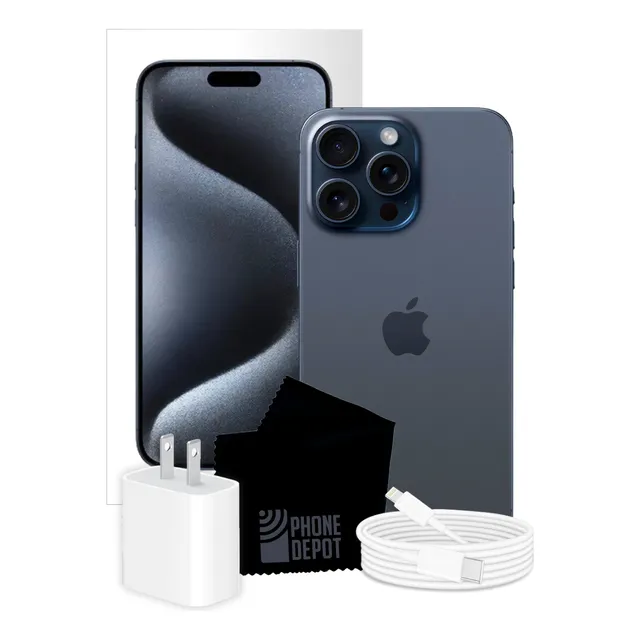 Apple iPhone 15 Pro Max 1 Tb Titanio Azul Esim Con Caja Original