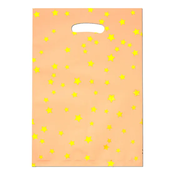 Bolsas Para Dulces 10pcs Estrellas Doradas Fiesta Cumpleaños