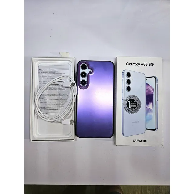 A55 Samsung 5g + Forro + Cargador Adicional (256gb - 8gb)