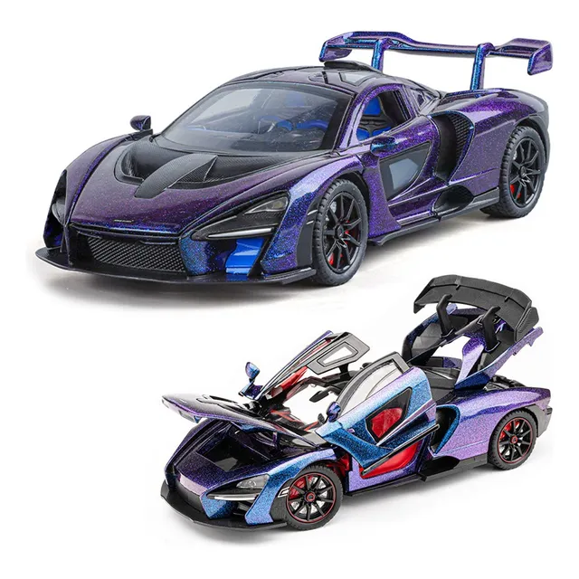 Forza Horizon 4 Mclaren Senna Gtr Miniauto Metal Coche 1/24
