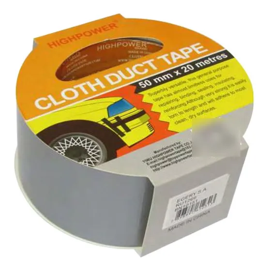 Cinta Pato Aluminio Embalaje Aislante Resistente Ancha 20mts
